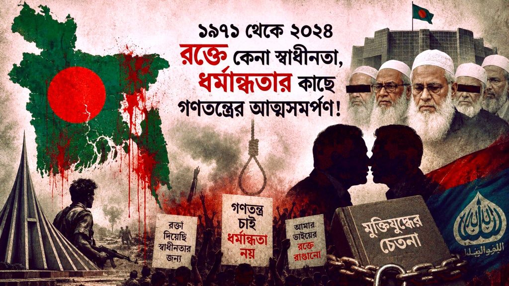 স্বাধীনতার উত্তরাধিকার নাকি মৌলবাদের বৈধতা?